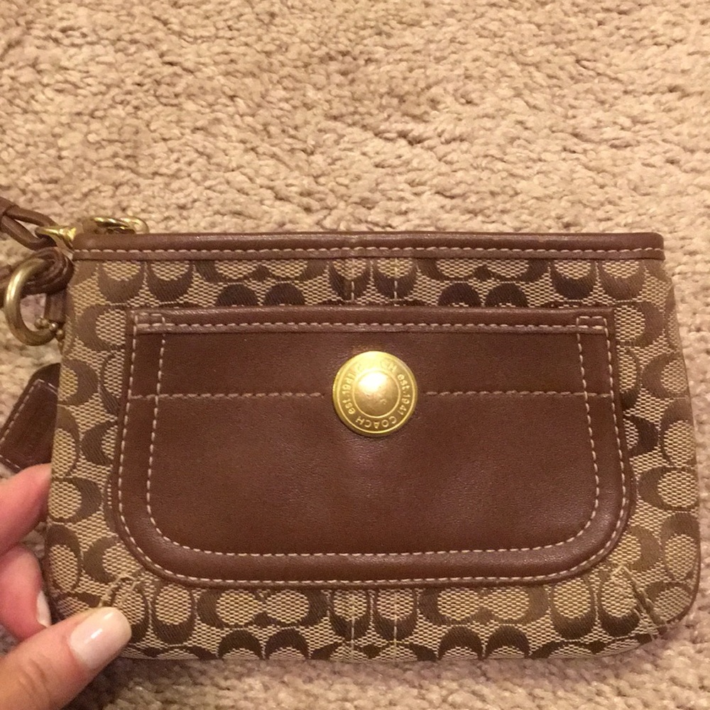 Coach wristlet